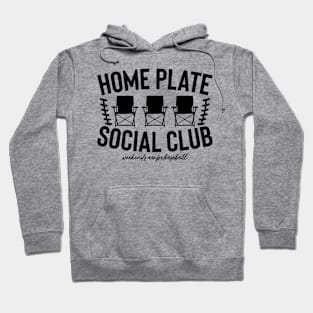 Home Plate Social Club, Baseball maman,  Baseball,  Baseball Mama,  Baseball maman, Baseball saison Hoodie